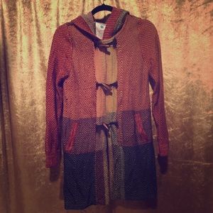 Anthropologie wool sweater coat Medium